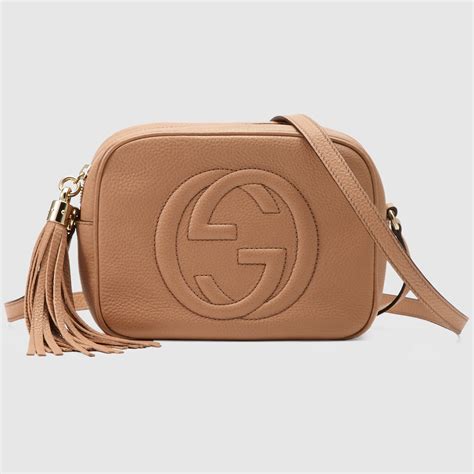 gucci leather soho disco bag